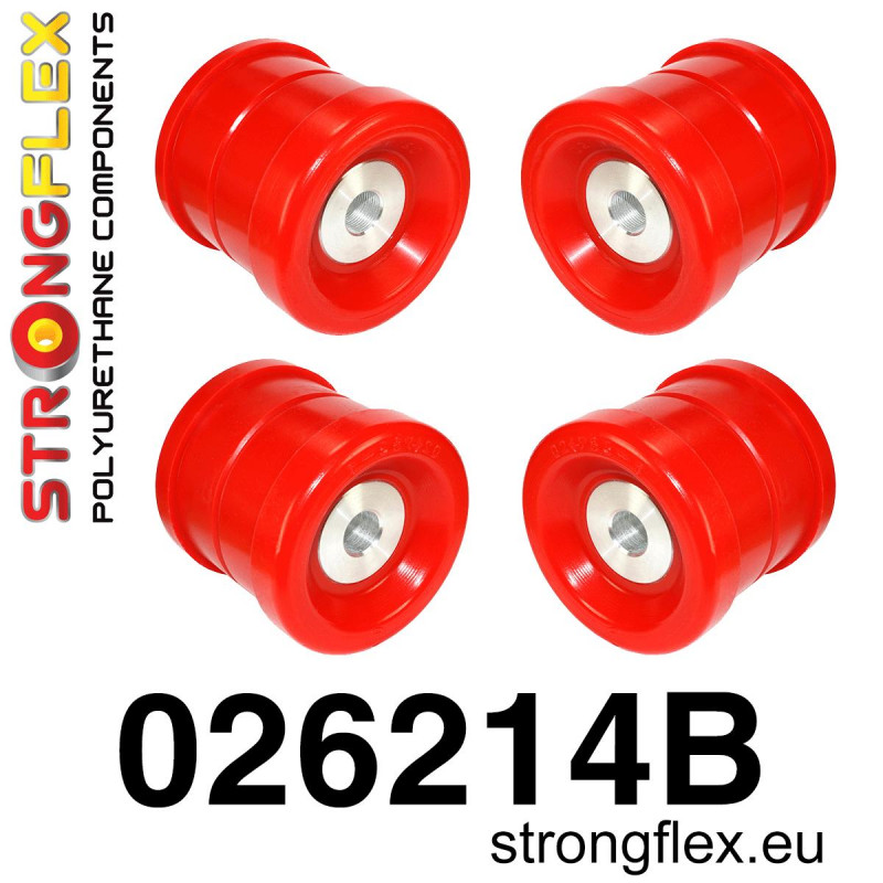 STRONGFLEX|026214B: Buchsensatz Hinterachsträger Audi A6/S6 RS6 C6 04-11 Quattro Allroad FWD 07-10 A4 S4 RS4 II