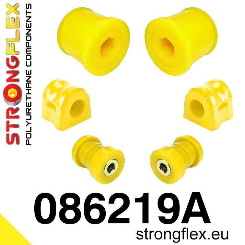 STRONGFLEX|086219A: Front suspension bush kit SPORT Honda Civic VIII 06-12 FK/FN FA FD FG Hatchback FK/FN 3D/5D FN2