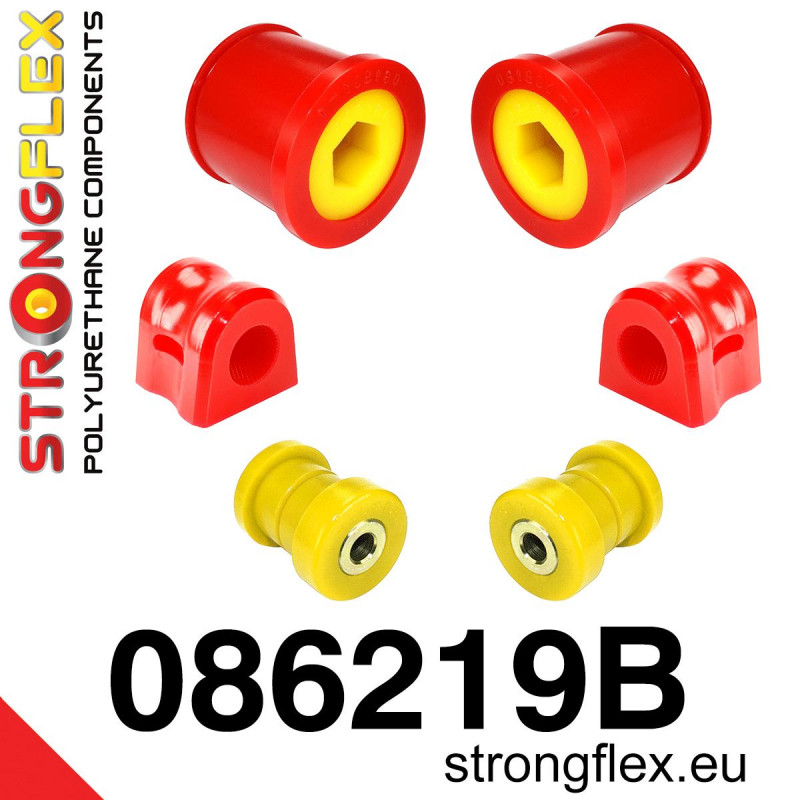 STRONGFLEX|086219B: Front suspension bush kit Honda Civic VIII 06-12 FK/FN FA FD FG Hatchback FK/FN 3D/5D FN2 Type