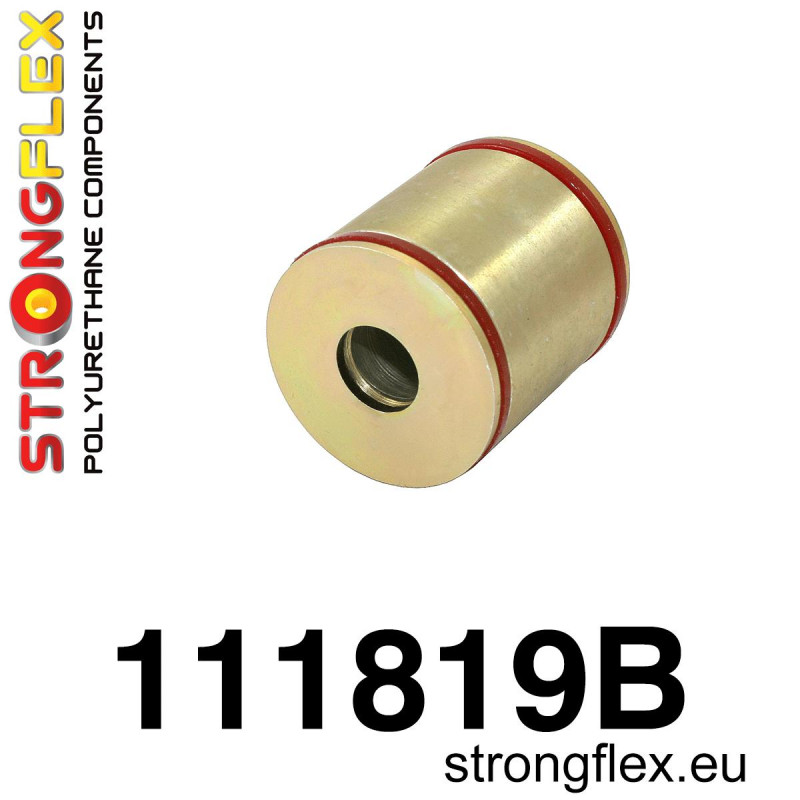 STRONGFLEX|111819B: Hinterachse äußere Querlenker Buchse Mercedes Klasse C W202 93-01 E W210 95-03 4MATIC CLK