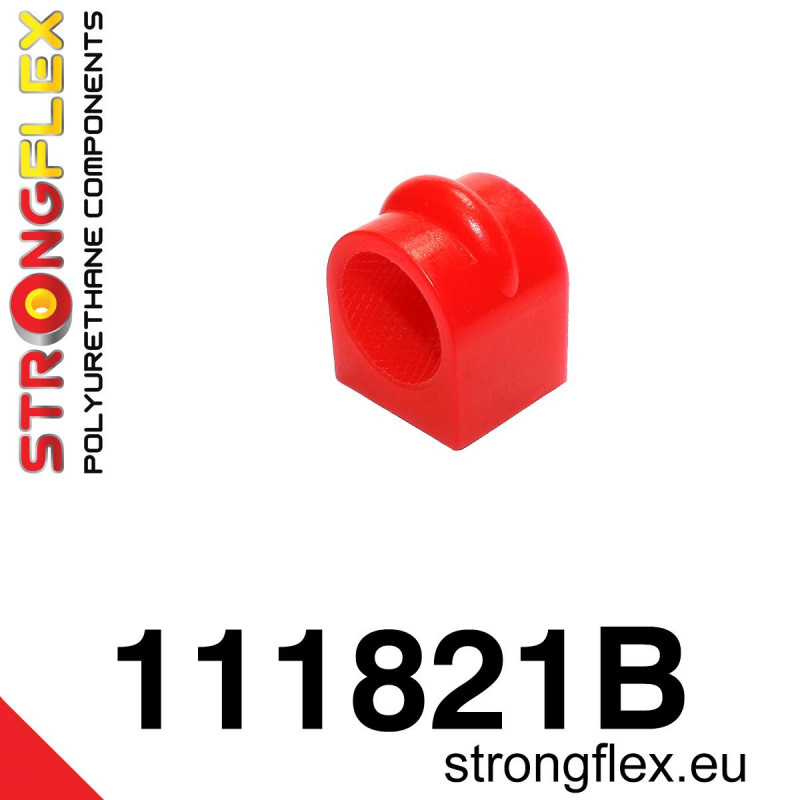 111821B: Rear anti roll bar bush - Polyurethane strongflex.eu
