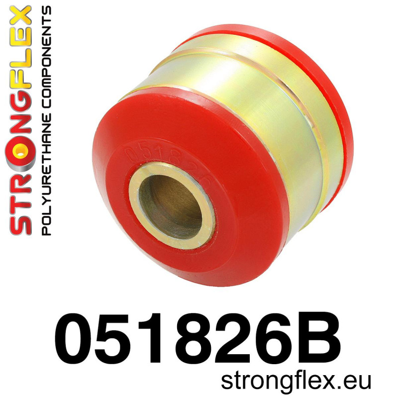 STRONGFLEX|051826B: Front lower arm bush 55mm Citroën C2 03-09 C3 I 02-12 FC/FN II 09-16 SC Peugeot 1007 04-09 III