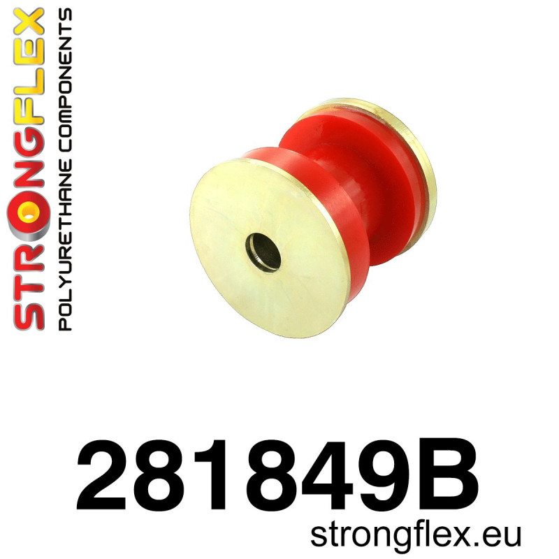 STRONGFLEX|281849B: Tuleja tylnego dyferencjału - przednia Nissan 300ZX 90-96 Z32 Skyline VIII 89-94 R32 AWD