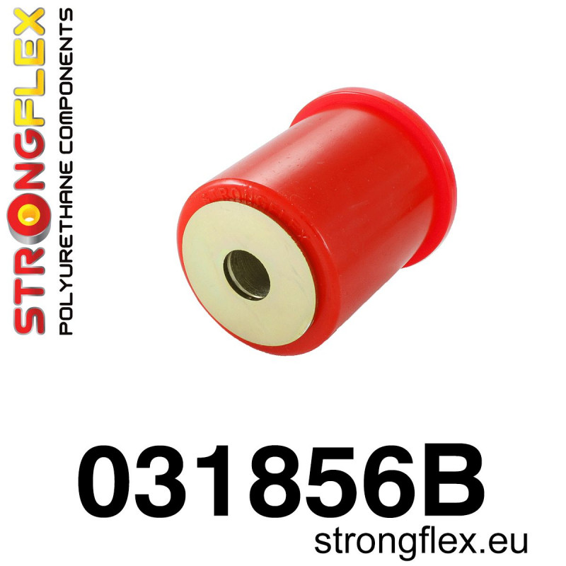 STRONGFLEX|031856B: Hinterachse Differential Aufhängung hintere Buchse BMW Seria 1 I 04-13 E81/E82 E87 E88 11-12