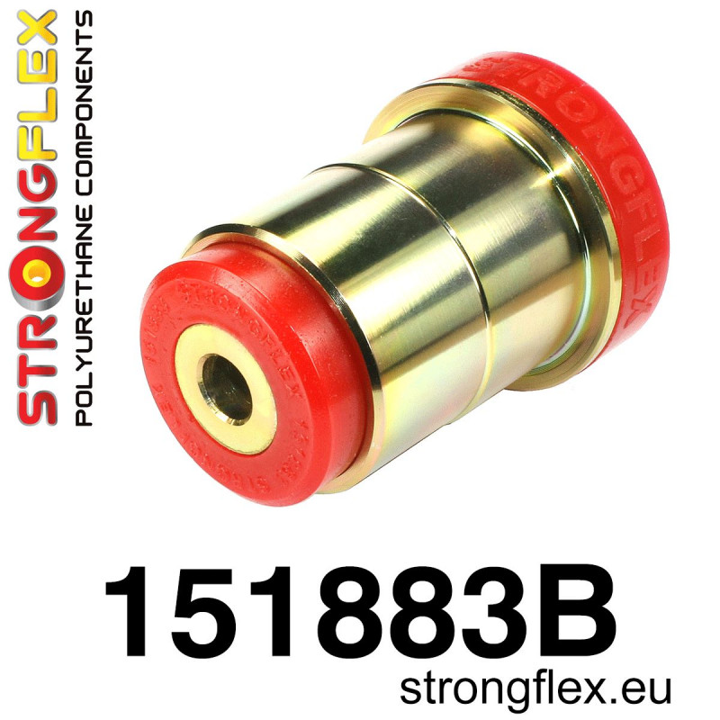 STRONGFLEX|151883B: Hinterachsträger Buchse Renault Thalia I/Symbol 99-08 Twingo II 07-14 Clio 98-10 SPORT Wind