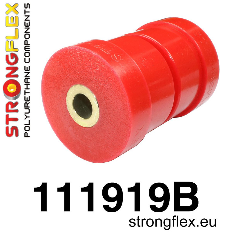 STRONGFLEX|111919B: Tuleja wahacza przedniego dolnego - przednia Mercedes Klasa E W210 95-03 4MATIC W211 02-09 RWD