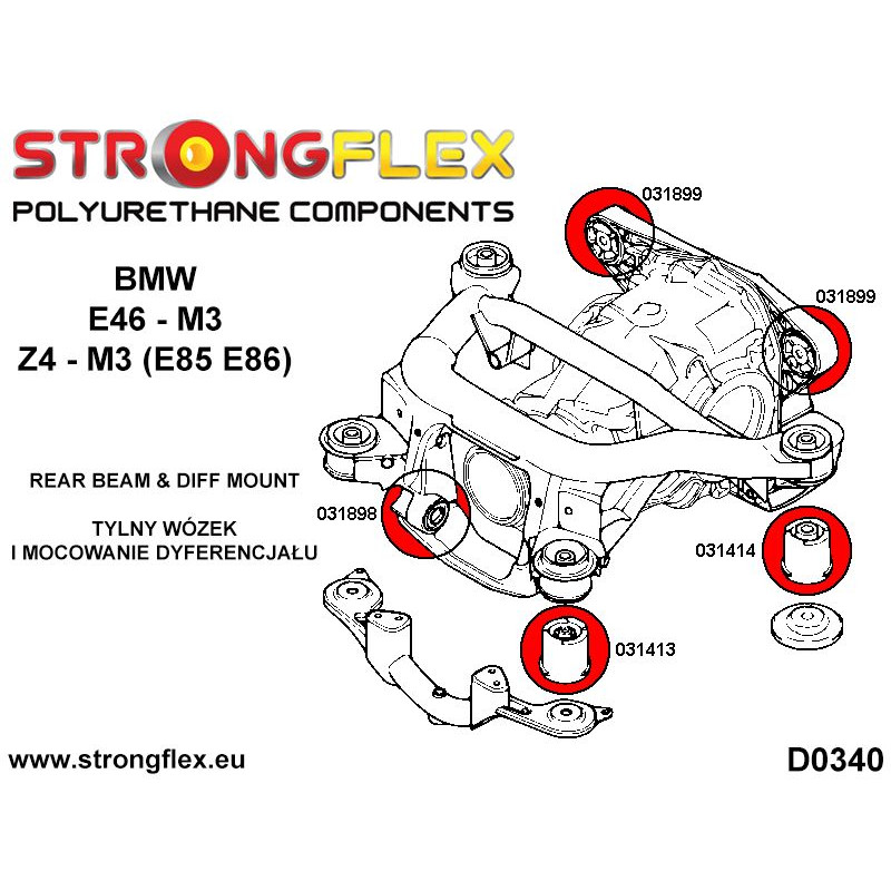 036238B: Full suspension bush kit