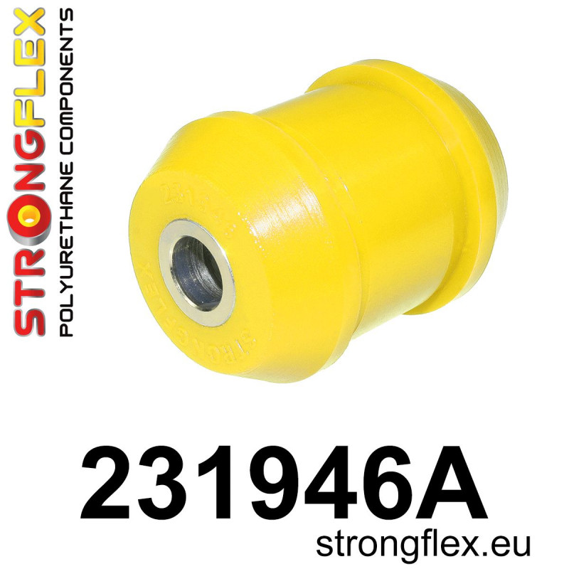 STRONGFLEX|231946A: Vorderachse Zugstrebe Buchse SPORT Volvo seria 700 740 84-92 900 940 90-98 760 81-92 solide