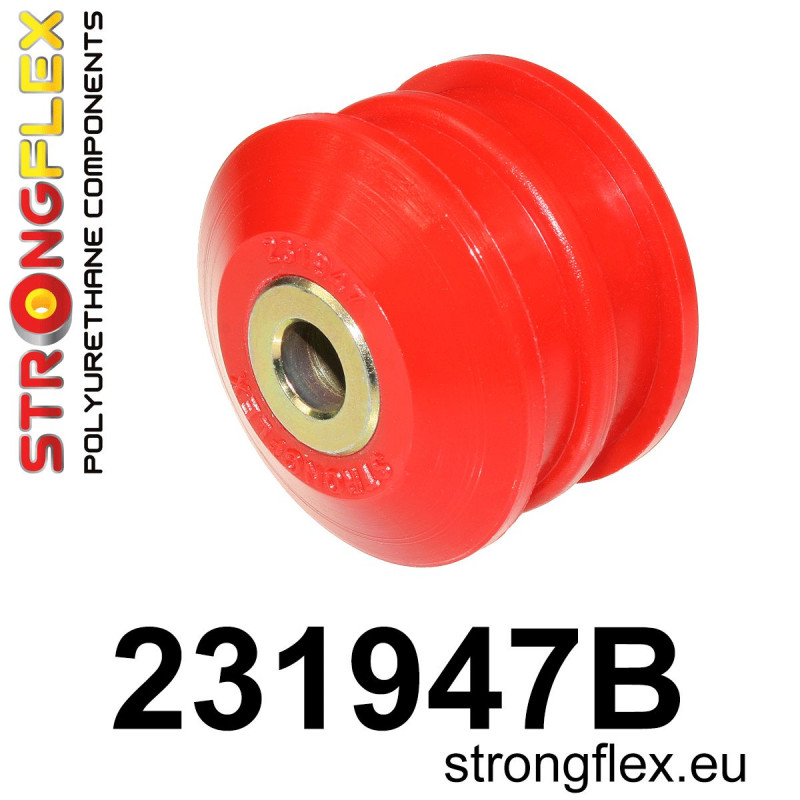 STRONGFLEX|231947B: Hinterachse Längslenkerbuchse Volvo seria 700 740 84-92 900 940 90-98 760 81-92 solide