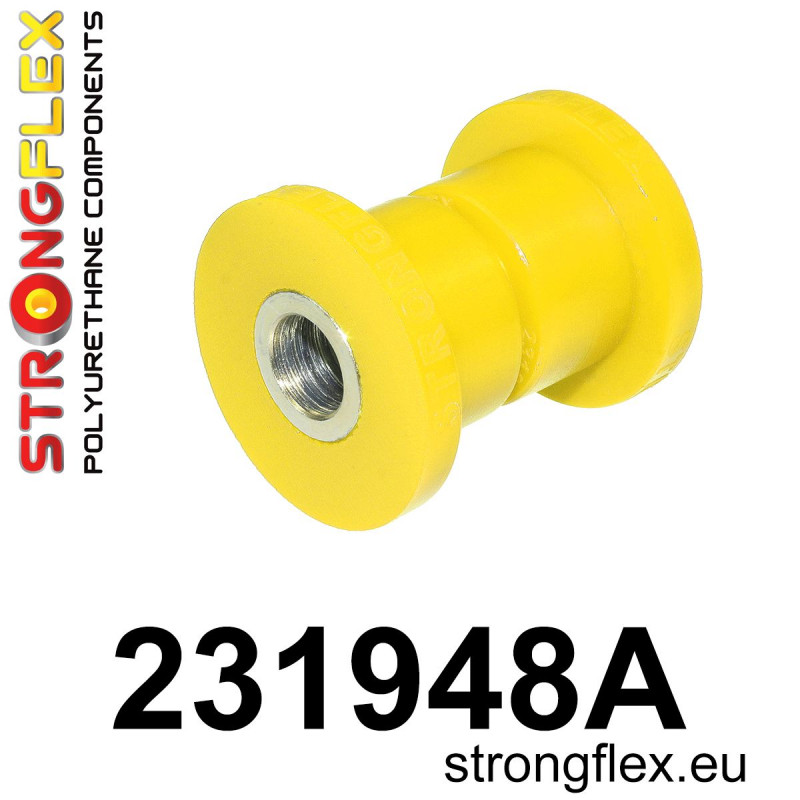 STRONGFLEX|231948A: Hinterachse hintere Zugstrebe- vordere Buchse SPORT Volvo seria 700 740 84-92 900 940 90-98 760