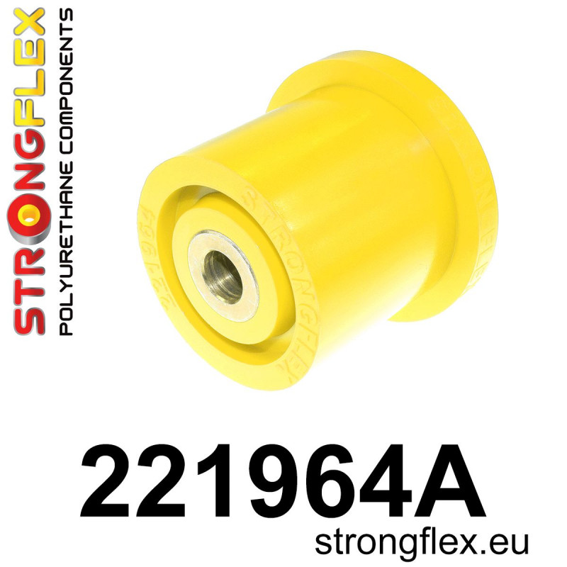 STRONGFLEX|221964A: Rear beam bush SPORT Audi A6/S6 RS6 C5 97-04 FWD Škoda Superb I 02-08 3U Volkswagen Passat V