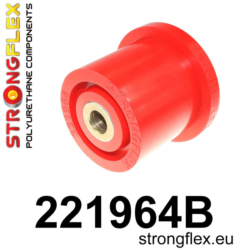 STRONGFLEX|221964B: Buchse Hinterachsträger Aufhängung Audi A6/S6 RS6 C5 97-04 FWD Škoda Superb I 02-08 3U