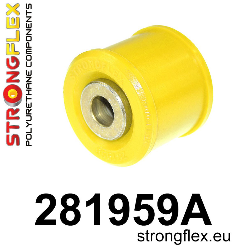 STRONGFLEX|281959A: Hinterachse untere Stoßdämpfer Buchse 45mm SPORT Nissan 300ZX 90-96 Z32 Skyline VIII 89-94