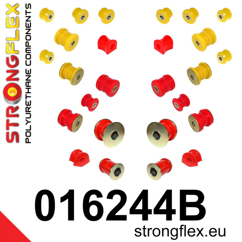 STRONGFLEX|016244B: Full suspension bush kit Alfa Romeo GTV 95-05 type 916 Spider