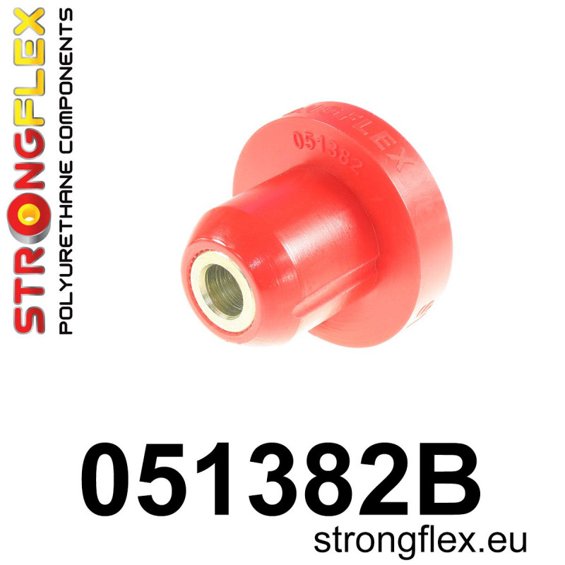 STRONGFLEX|051382B: Hinterachsträger Buchse Citroën AX 86-98 Saxo/Chanson 97-99 VTS VTR Peugeot 106 91-03 GTI