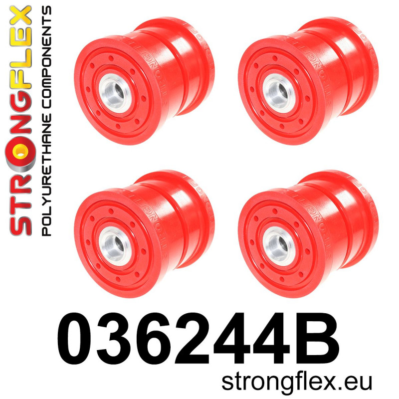 STRONGFLEX|036244B: Rear subframe bush kit BMW X5 I 99-06