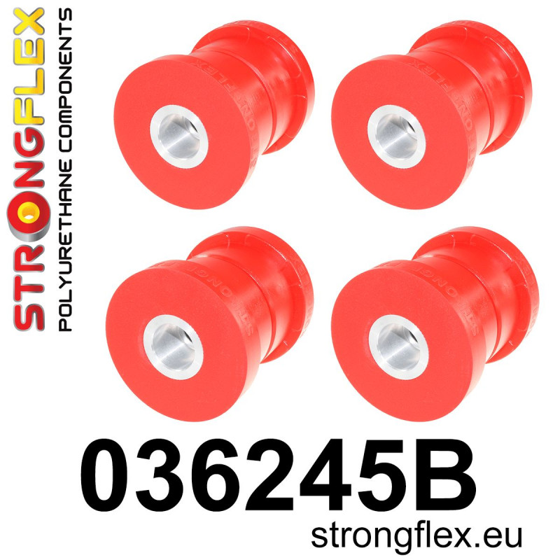 STRONGFLEX|036245B: Rear beam bush kit BMW Seria 5 V 03-10 E60/E61 Sedan RWD xi xd Touring 6 II E63