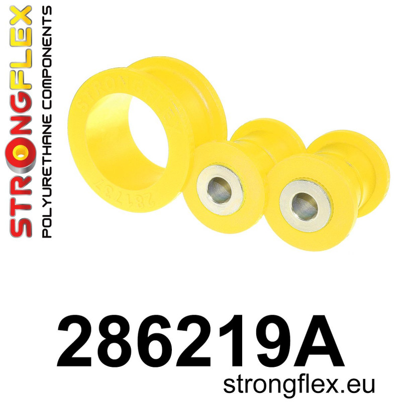 STRONGFLEX|286219A: Zestaw tulei przekładni kierowniczej SPORT Nissan 350Z 02-08 Z33 Infiniti G III G35 02-07