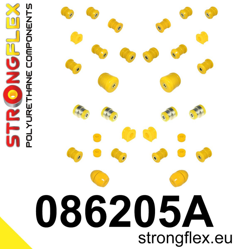 STRONGFLEX|086205A: Federungssatz SPORT Honda Prelude V 96-01