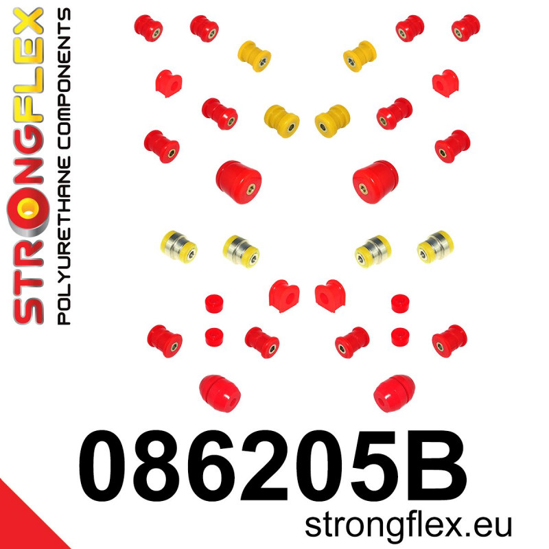 STRONGFLEX|086205B: Federungssatz Honda Prelude V 96-01