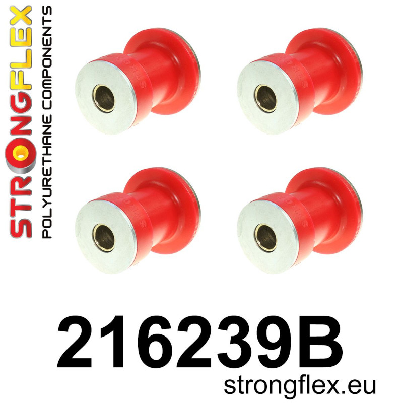 STRONGFLEX|216239B: Front subframe bush kit Toyota Supra III 86-93 A70 Soarer II 86-91