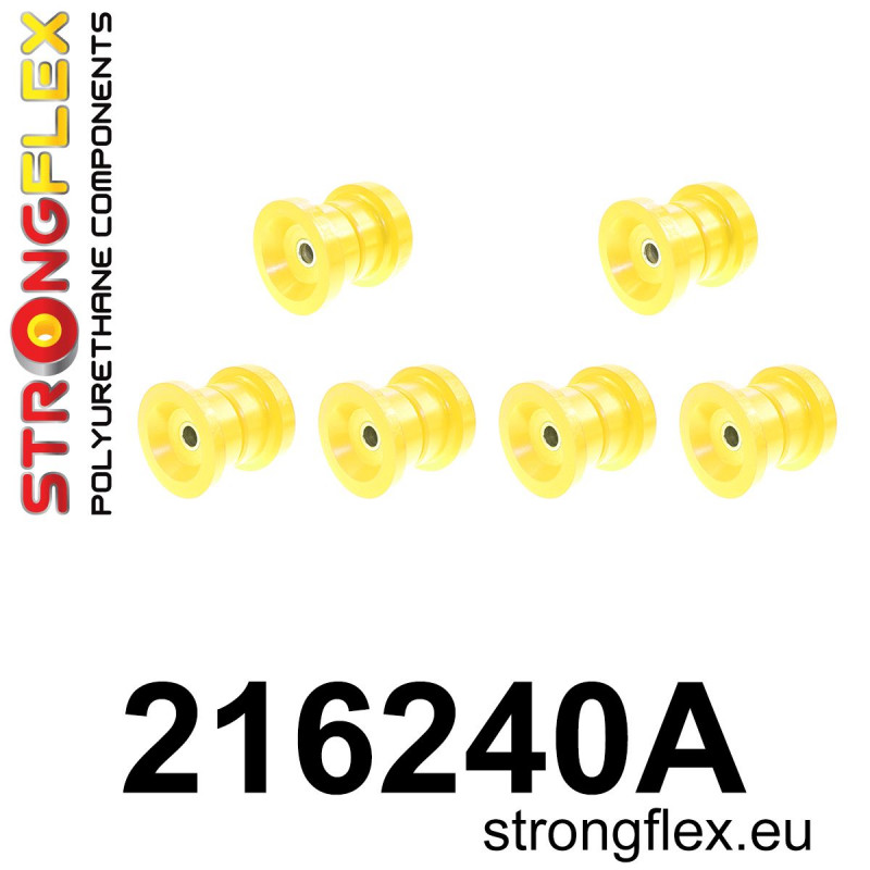 STRONGFLEX|216240A: Hinterachs buchsensatz SPORT Toyota Supra III 86-93 A70 Soarer II 86-91