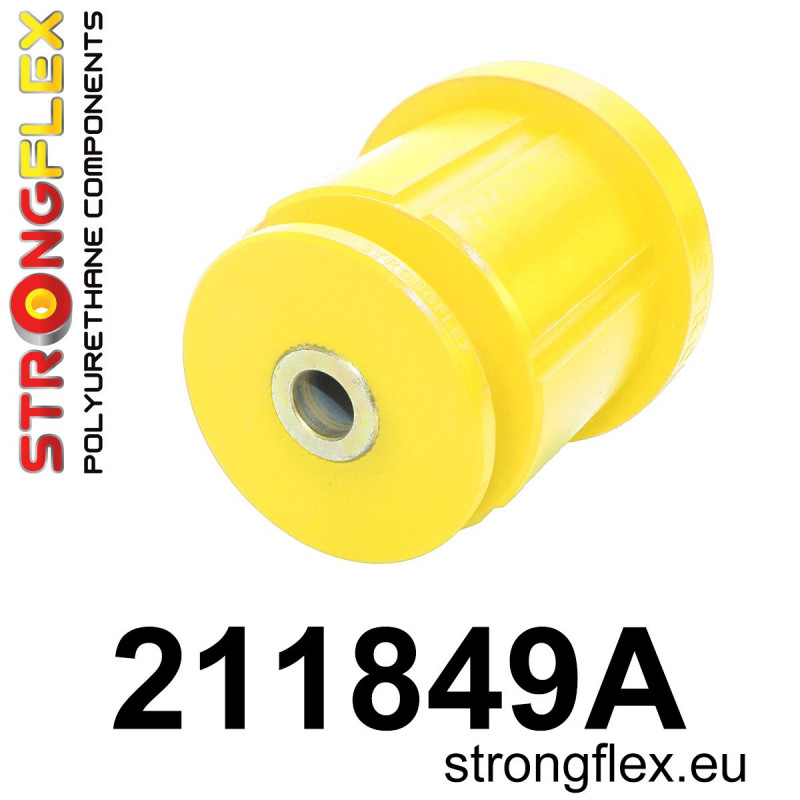 STRONGFLEX|211849A: Tuleja tylnego wózka - przednia SPORT Toyota Chaser V 92-96 X90 VI 96-01 X100 Cresta IV Crown