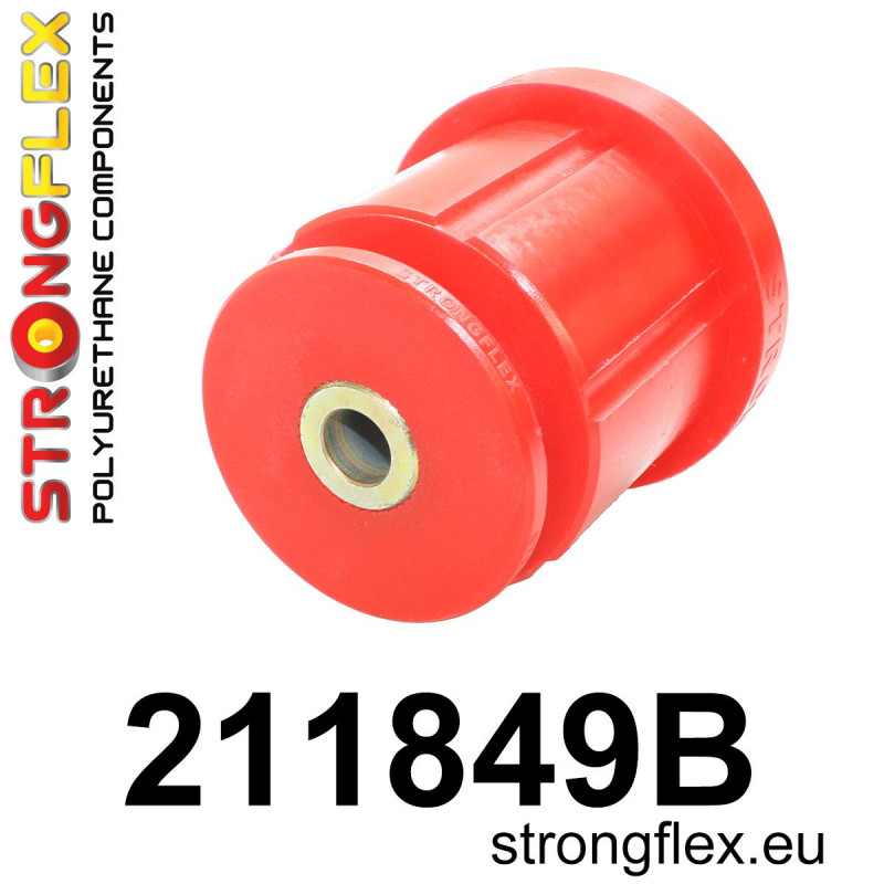 STRONGFLEX|211849B: Hintereachsträge - vordere Buchse Toyota Chaser V 92-96 X90 VI 96-01 X100 Cresta IV Crown X