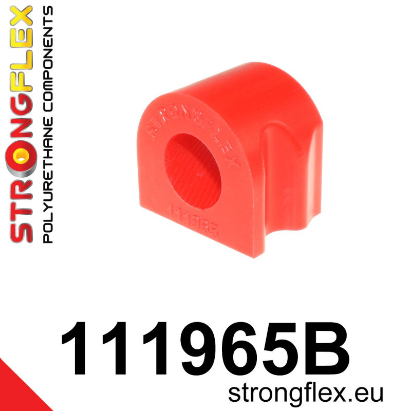 STRONGFLEX|111965B: Front anti roll bar bush Mercedes CLK-Class W209 02-10 Class C W203 00-11 00-07 RWD CL203 00-08