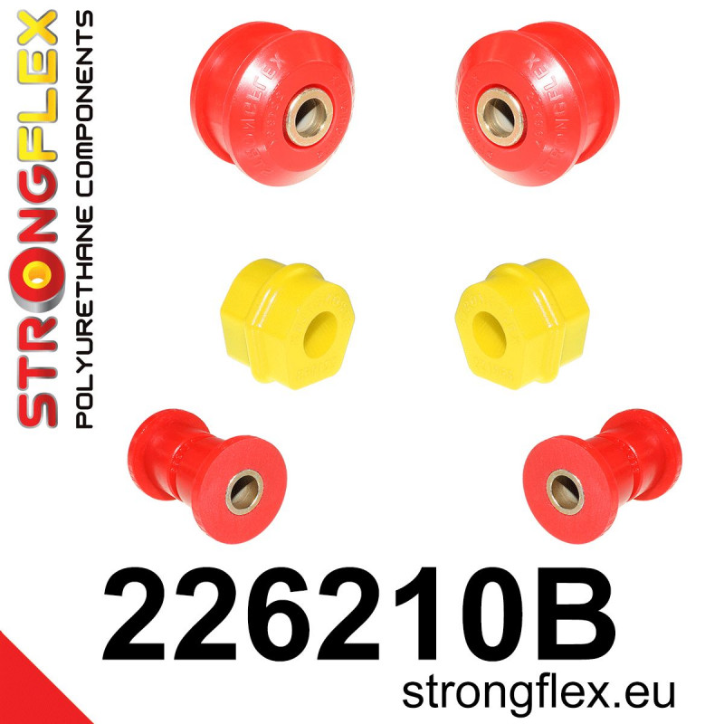 STRONGFLEX|226210B: Front suspension bush kit Seat Alhambra I 96-10 7M FWD 4x4 Ford Galaxy MK 95-05 V191 MK1