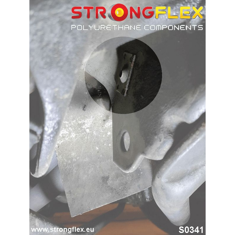 STRONGFLEX|031409A: Front lower rear bush SPORT BMW Seria 5 II 81-88 E28 6 I 76-89 E24