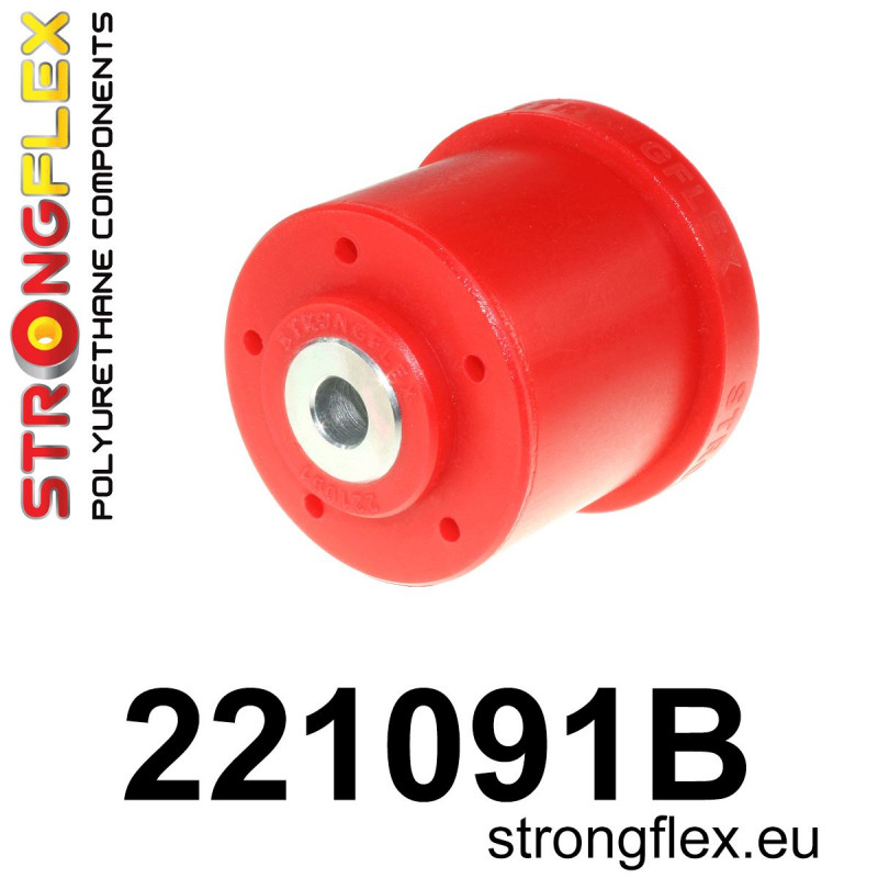 STRONGFLEX|221091B: Hintereachsträger-57 mm Seat Córdoba I 93-02 6K Ibiza II Arosa 6H 98-04 Volkswagen Polo III