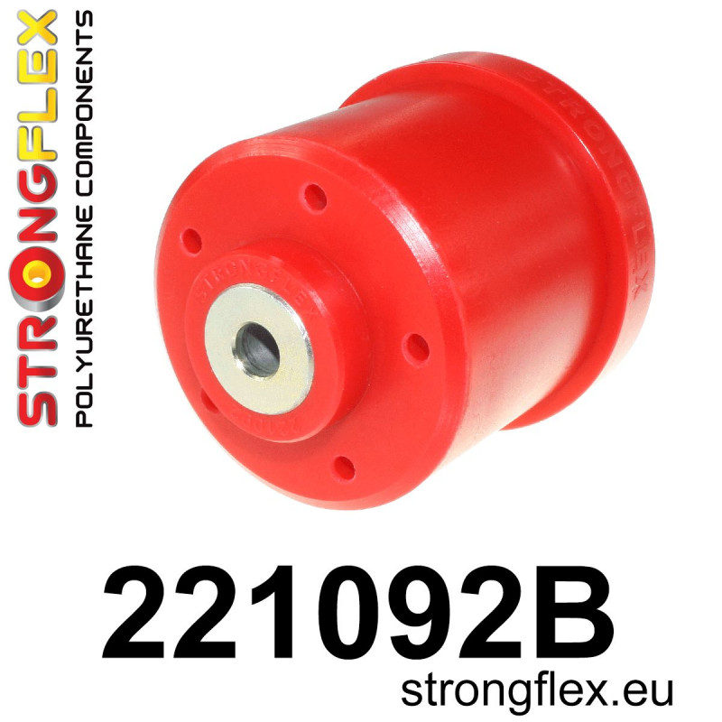 STRONGFLEX|221092B: Hintereachsträger- buchsen 71,5 mm Seat Córdoba I 93-02 6K Ibiza II Volkswagen Polo III 94-02