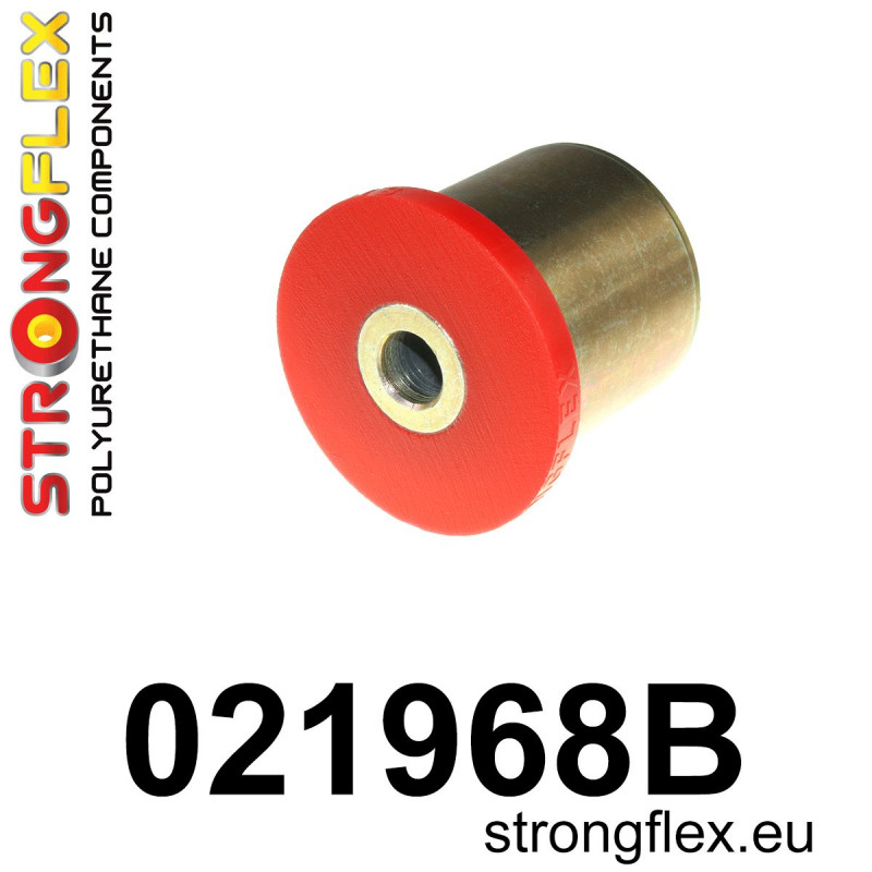 STRONGFLEX|021968B: Tuleja wahacza tylnego dolnego - zewnętrzna Audi A4/S4 RS4 II 01-05 B6 FWD Quattro III 05-08