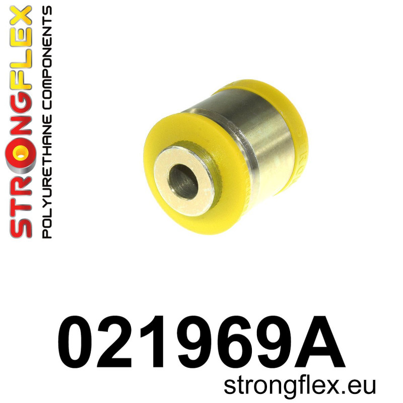 STRONGFLEX|021969A: Außenbuchse der hinteren Querstrebe SPORT Audi A4/S4 RS4 II 01-05 B6 FWD Quattro III 05-08 B7