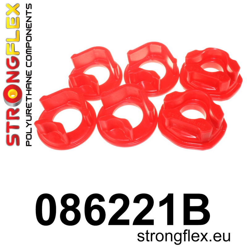 STRONGFLEX|086221B: Engine inserts mount kit Honda Civic VIII 06-12 FK/FN FA FD FG Hatchback FK/FN 3D/5D FN2 Type