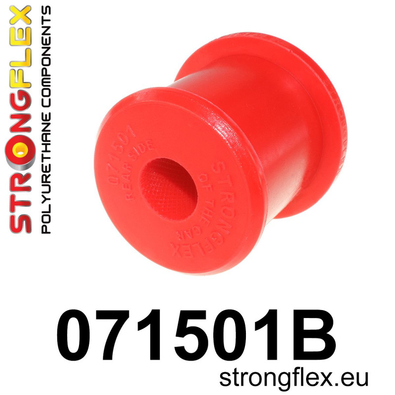 STRONGFLEX|071501B: Front lower arm – rear bush Ford Fiesta MK6/ST 02-08 Fusion 02-12 Mazda 2 Demio I