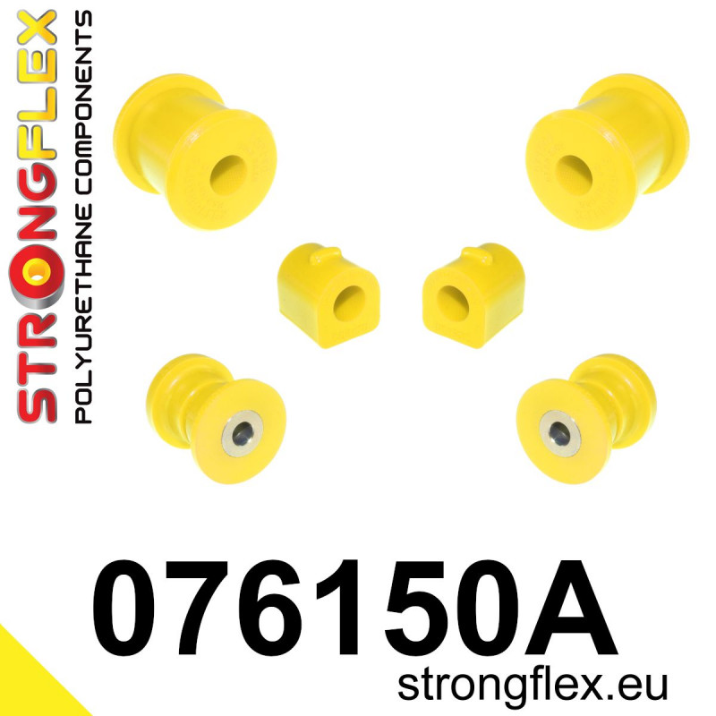 STRONGFLEX|076150A: Zestaw zawieszenia przedniego SPORT Ford Fiesta MK6/ST 02-08 Fusion 02-12 Mazda 2 Demio I