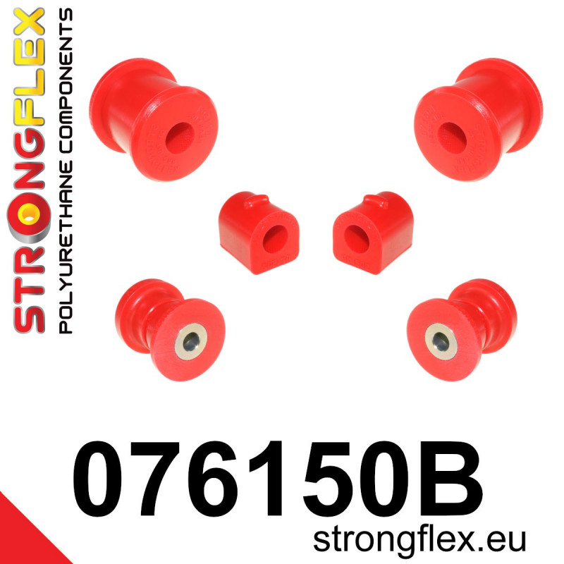 STRONGFLEX|076150B: Zestaw zawieszenia przedniego Ford Fiesta MK6/ST 02-08 Fusion 02-12 Mazda 2 Demio I