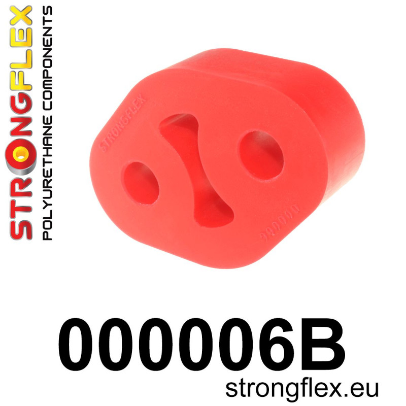 STRONGFLEX|000006B: Exhaust mount hanger 47mm Shock absorber bump stop Exhaust mount