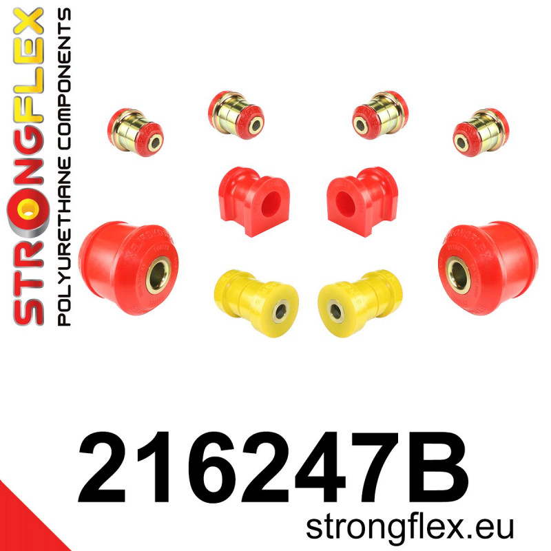 STRONGFLEX|216247B: Zestaw zawieszenia przedniego Lexus GS/F III 05-11 S190 IS 13-20 XE30 IV 12-20 L10 RC 14- XC10