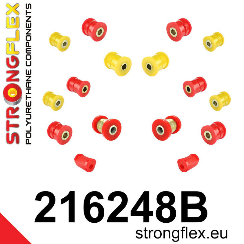 STRONGFLEX|216248B: Zestaw tulei tylnego zawieszenia Lexus GS/F III 05-11 S190 IS II 05-13 XE20