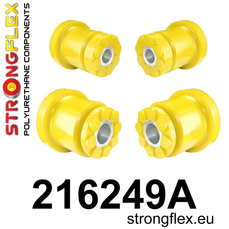 STRONGFLEX|216249A: Zestaw tulei tylnego wózka SPORT Lexus GS/F III 05-11 S190 IS II 05-13 XE20