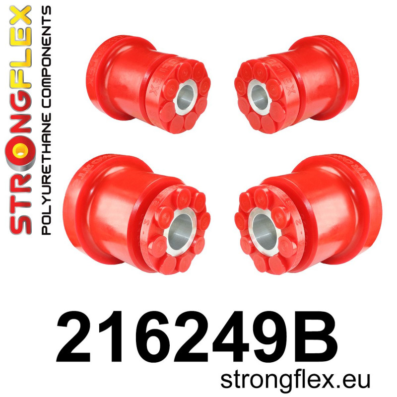 STRONGFLEX|216249B: Rear beam bush kit Lexus GS/F III 05-11 S190 IS II 05-13 XE20