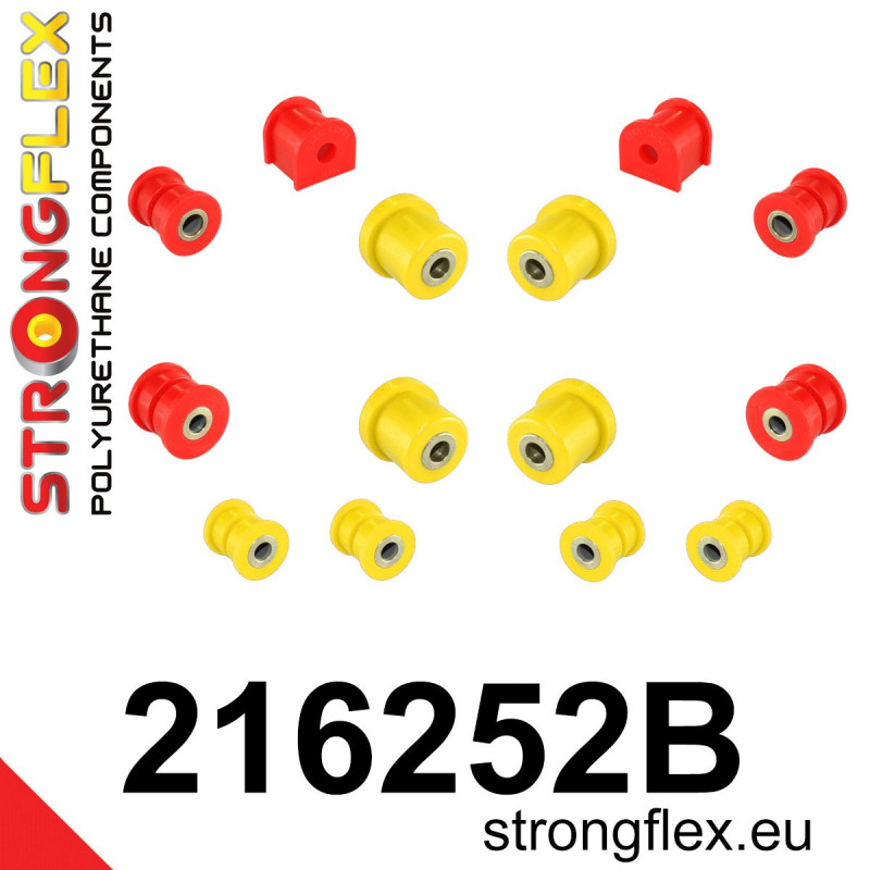 STRONGFLEX|216252B: Zestaw zawieszenia tylnego Lexus LS II 94-00 XF20 Toyota Century G50 97-17