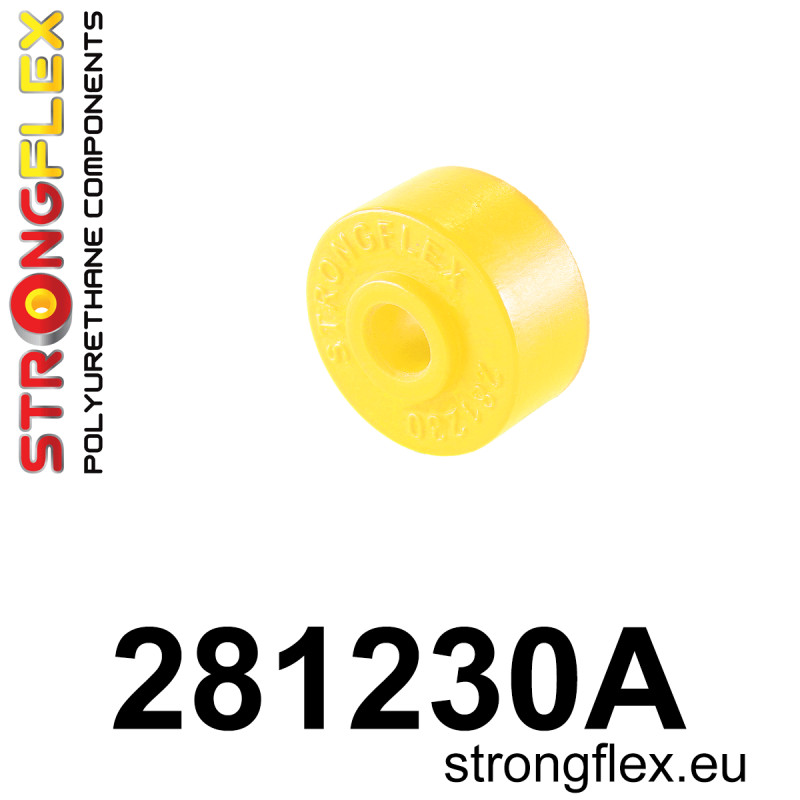 STRONGFLEX|281230A: Tuleja łącznika stabilizatora - przekładka SPORT Nissan Micra II 92-02 K11 Primera I 90-96