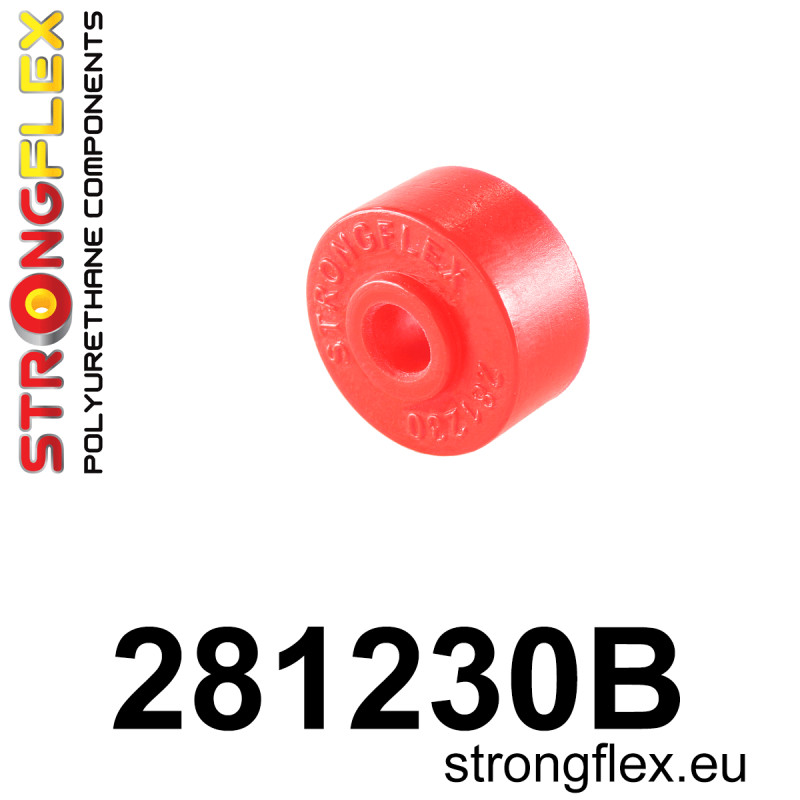 STRONGFLEX|281230B: Tuleja łącznika stabilizatora - przekładka Nissan Micra II 92-02 K11 Primera I 90-96