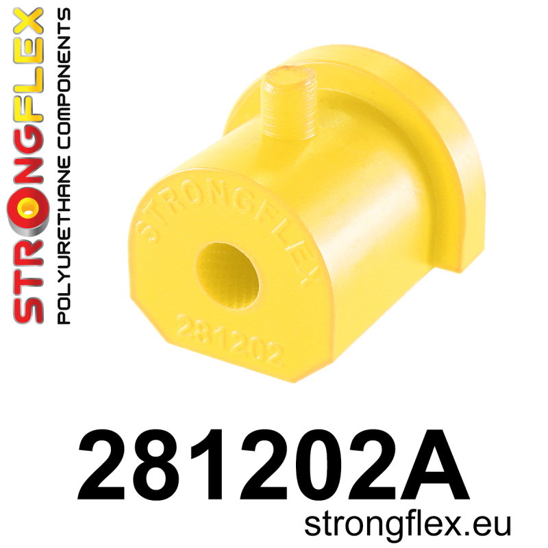 STRONGFLEX|281202A: Front wishbone rear bush SPORT Nissan Micra II 92-02