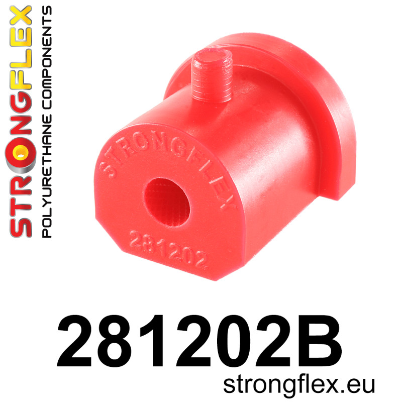 STRONGFLEX|281202B: Tuleja wahacza przedniego tylna Nissan Micra II 92-02