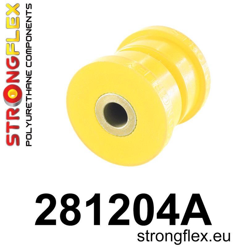 STRONGFLEX|281204A: Rear upper arm - rear bush SPORT Nissan Micra II 92-02